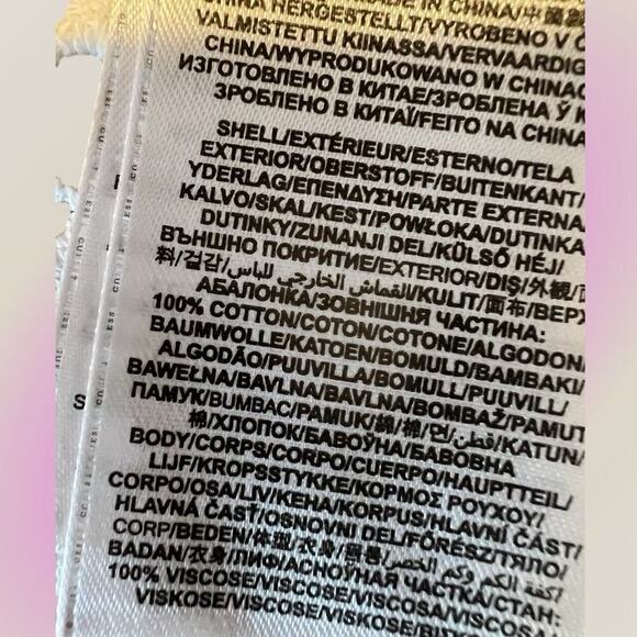 GUESS-LOS ANGELES women’s size M crochet look open front cardigan - Picture 11 of 11